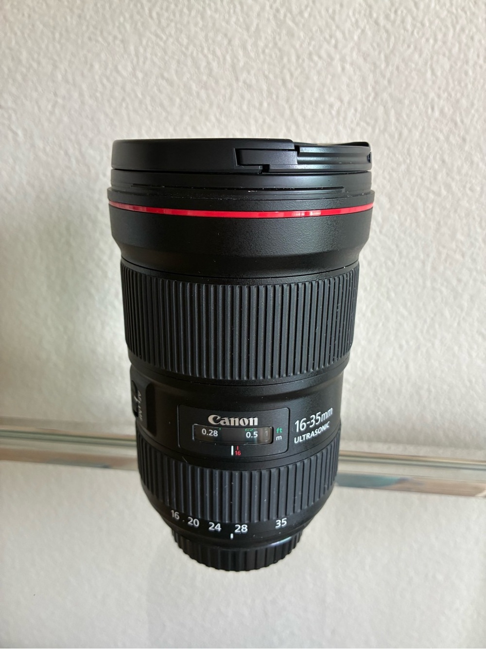 Canon 16-35mm Ultrasonic Wide-Angle Lens - Black with Red Ring